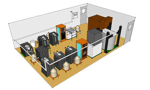 BHUC Counting Clean Room