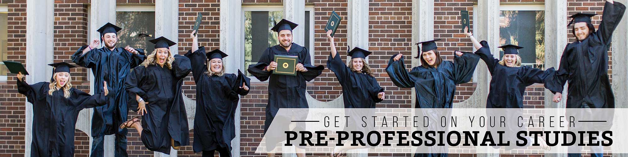 Pre-professional Studies Banner