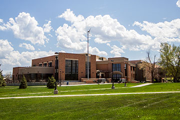 Image of BHSU Student Union in the Summer