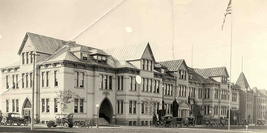 Spearfish Normal School, Main Hall, 1924