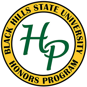 Honors Program logo, which consists mostly of an H and a P