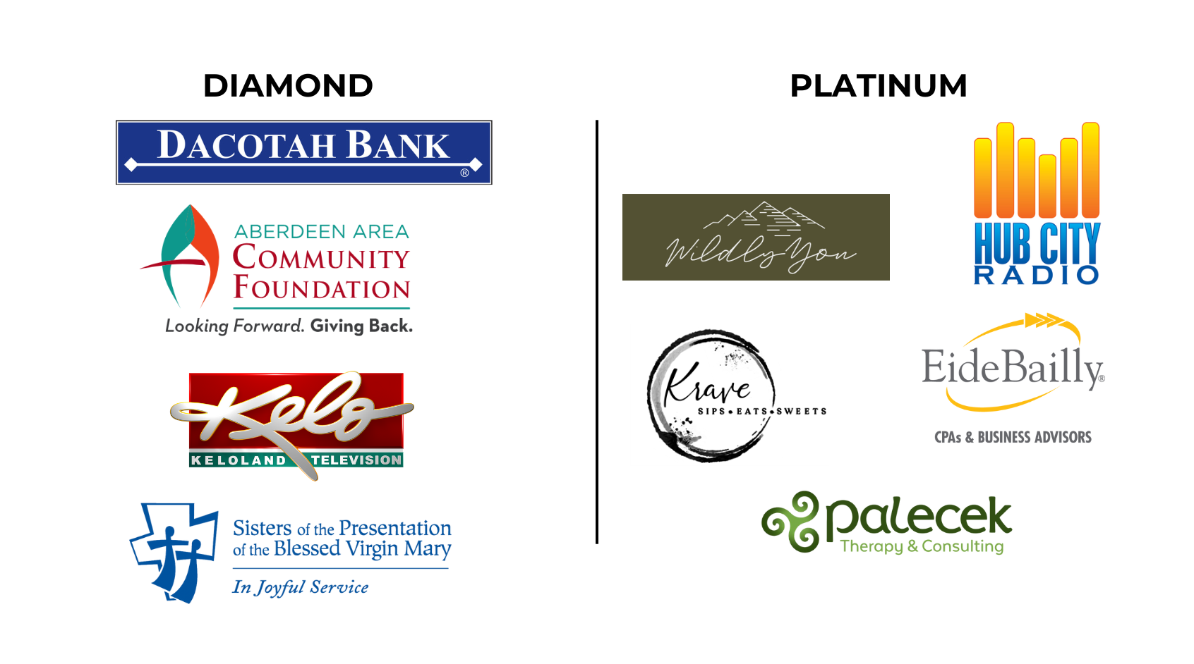 2025 Sponsor logos