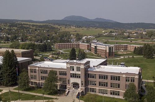 Black Hills State University campus in Spearfish, South Dakota