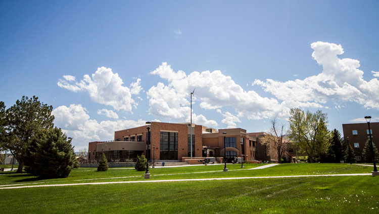 Image of BHSU Student Union in the Summer