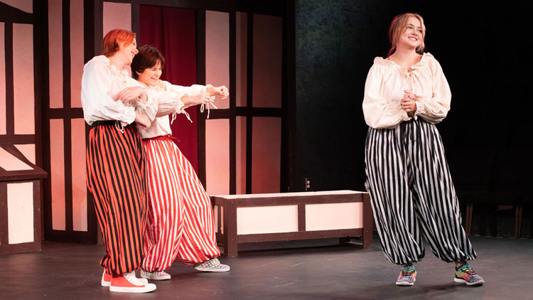 photo from the summer stage Shakespeare performance