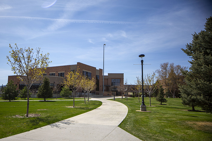 Image of BHSU Campus in Spring