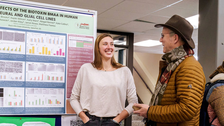 Research poster presentations at BHRS