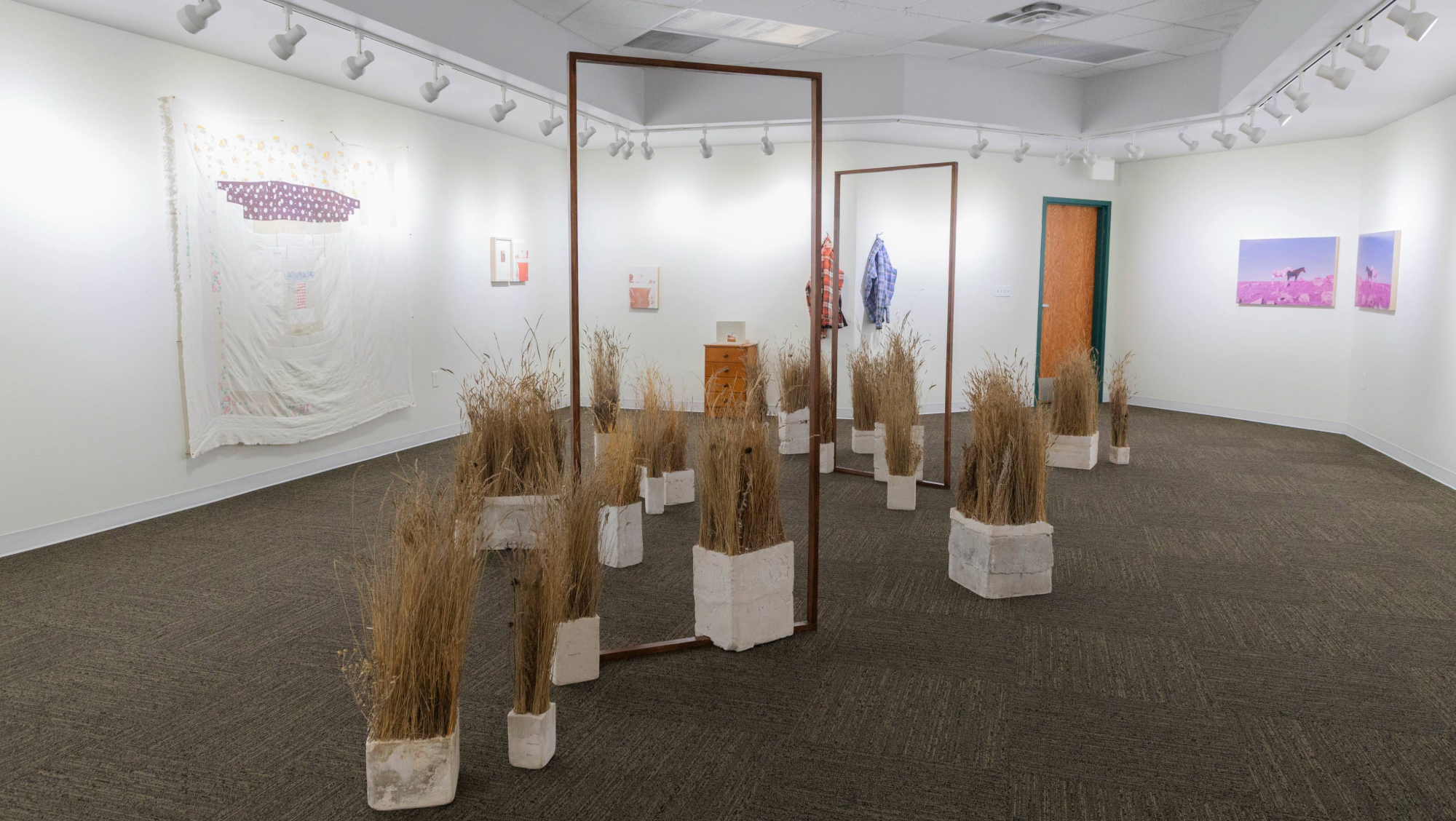 Photo of the Prairie Poetics Exhibition
