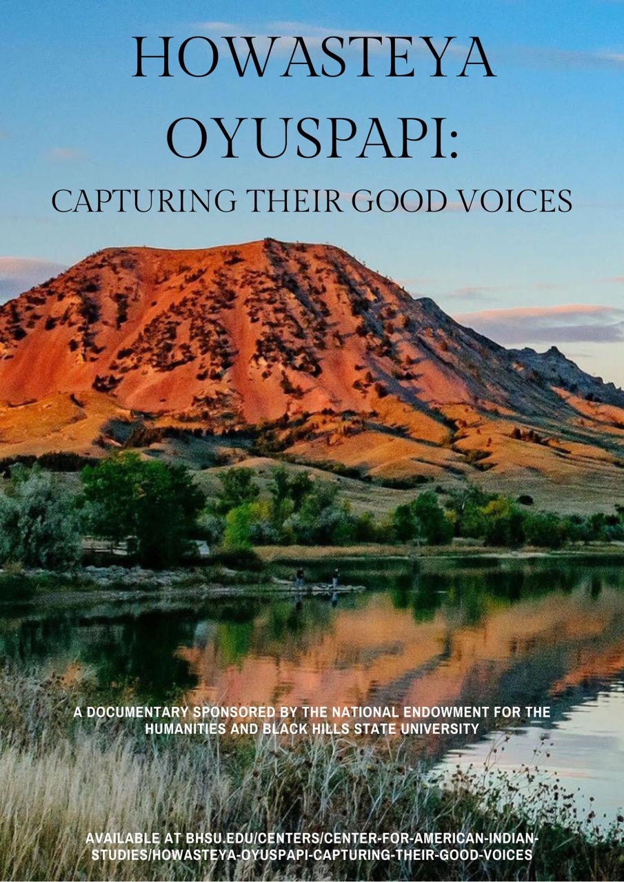 Documentary poster showing the landscape of the Black Hills.