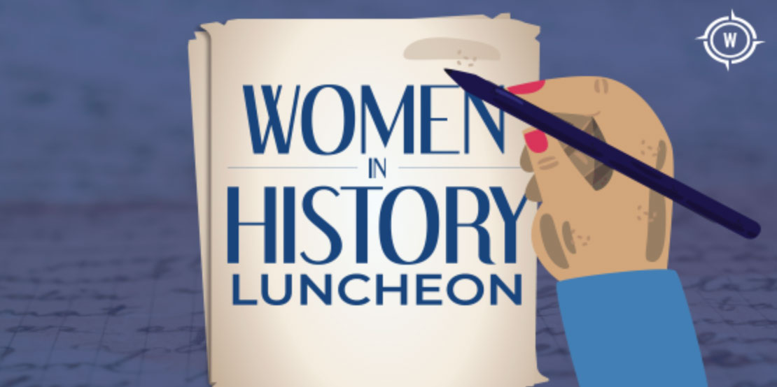 Women In History Luncheon Poster