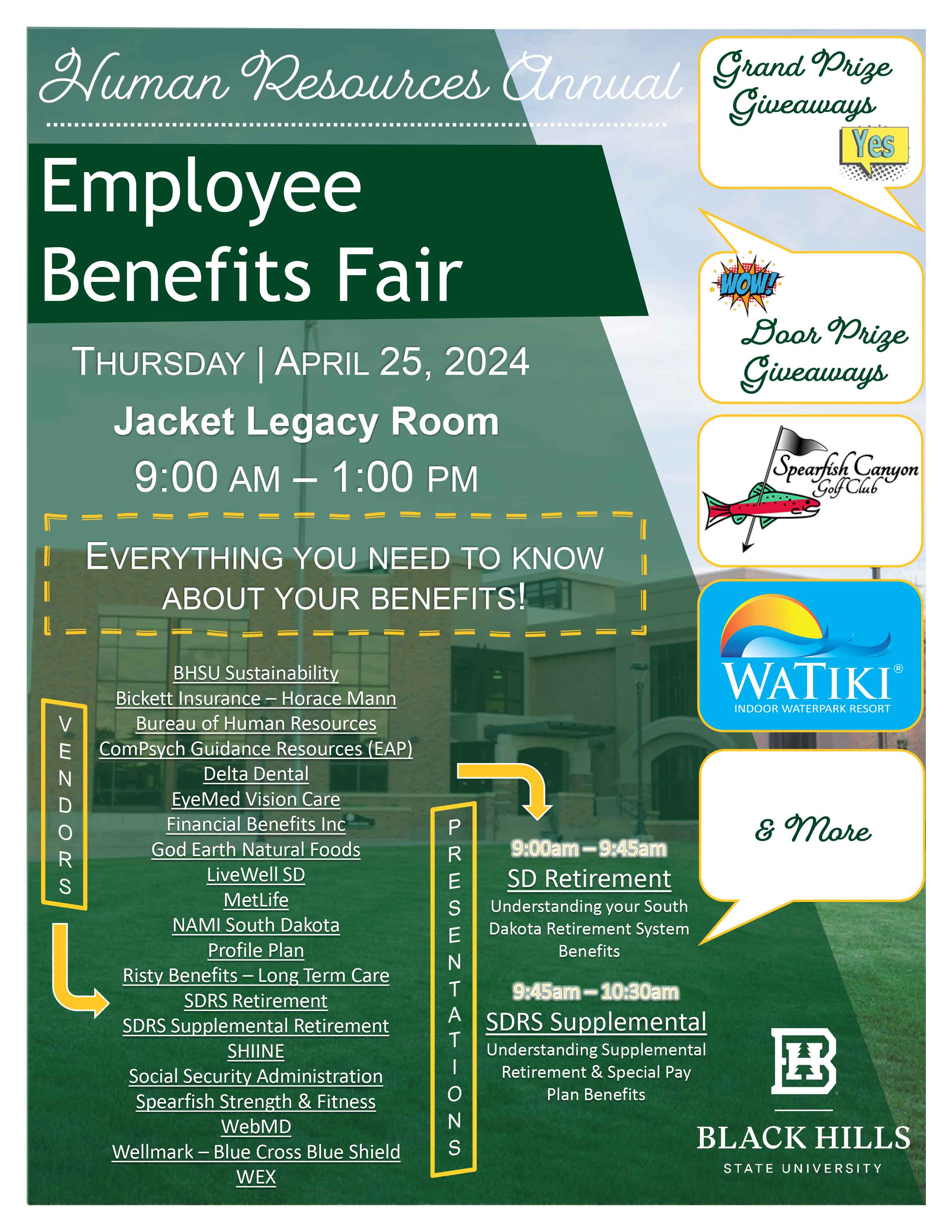 Employee Benefit Fair Flyer