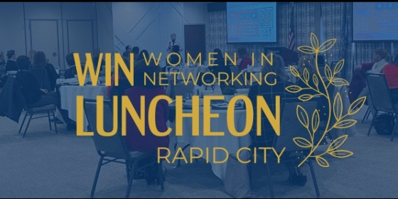 Image displaying the text "WIN: Women In Networking Luncheon Rapid City