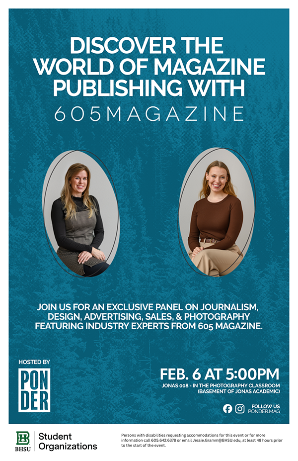 Discover the World of Magazine Publishing With 605 Magazine Cover with headshot of two women