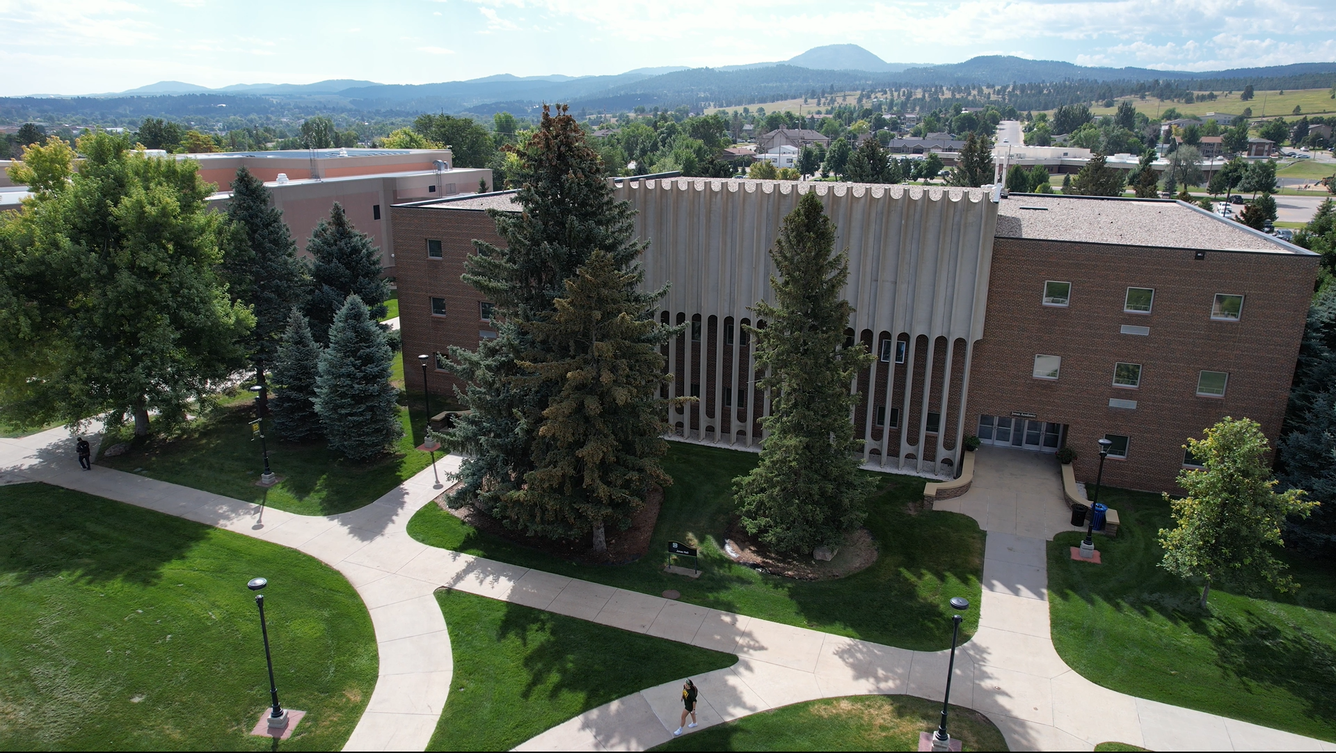 Drone image of Jonas Academic 