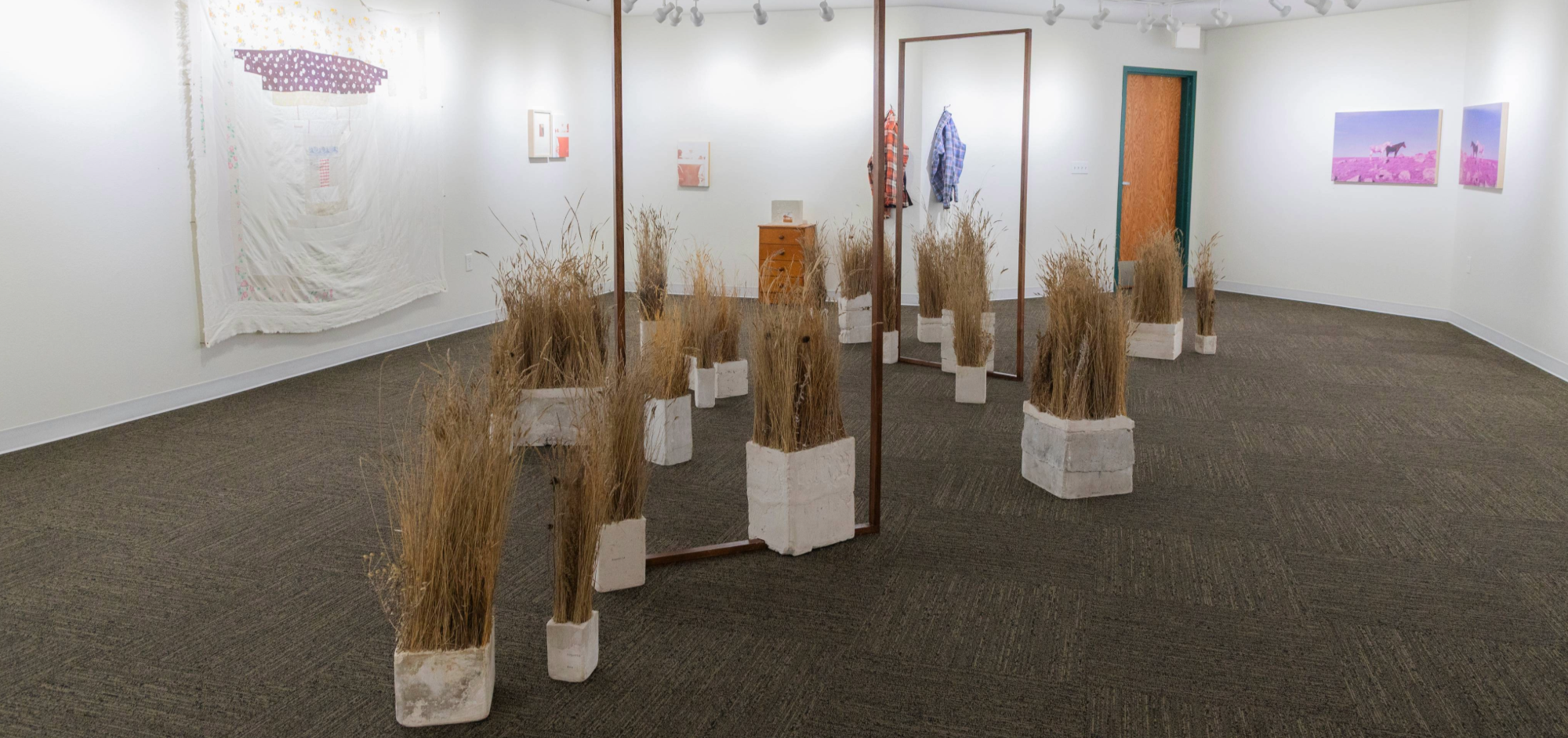 Photo of the Prairie Poetics Exhibition