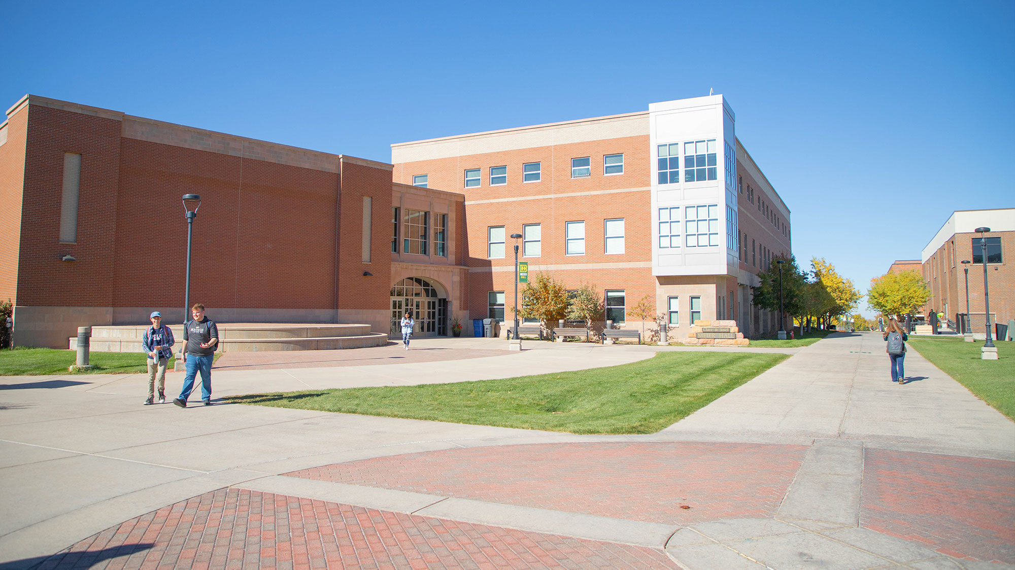 Image of Meier Hall on a sunny day on the BHSU campus.