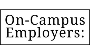On-Campus Employers