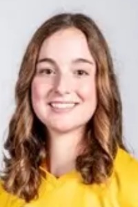 Graduate Audrey Fouras smiles for the camera